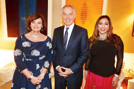 NYC-based Meera Gandhi hosts party to bring in Cherie Blair's 63rd birthday