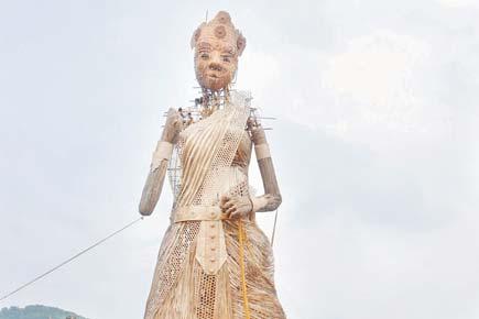 Durga Pooja Festival: Tallest Durga in the world being assembled 