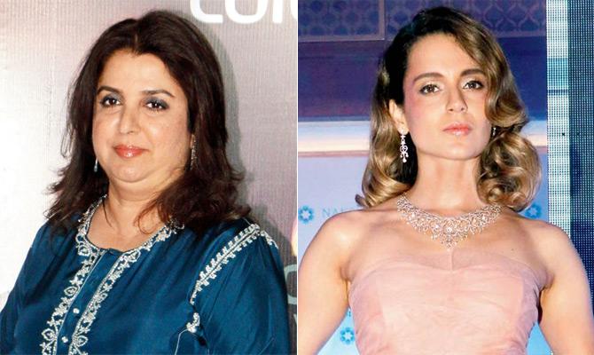 Farah Khan and Kangana Ranaut