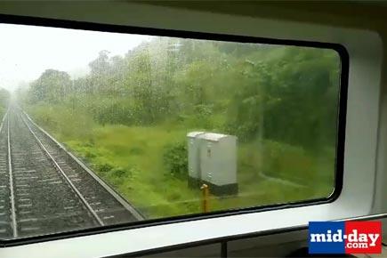 Watch video: Commuters enjoy ride on glass top Vistadome coach from Mumbai to Goa