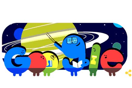 Google marks Teacher's Day with its doodle
