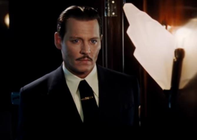 Johnny Depp in Murder on the Orient Expres