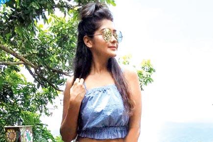 Television actress Kanchi Singh is fit and raring to go!