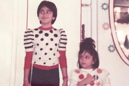 Karisma Kapoor shares childhood photo with Kareena Kapoor Khan and it's too cute