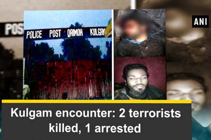 Kulgam encounter: 2 terrorists killed, 1 arrested