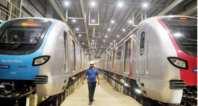 Thane to Kalyan metro has been approved