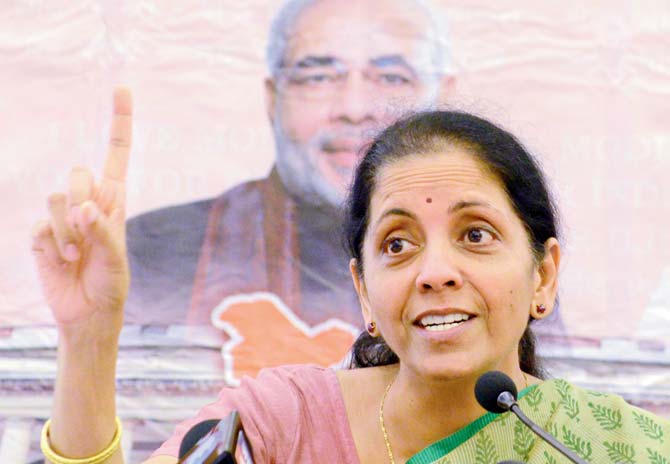It is heartening to see that Modi and Shah had the smarts to promote Nirmala Sitharaman to Defence Minister. File pic/AFP