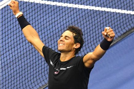 Rafael Nadal en route to US Open final after defeating Juan Martin del Potro