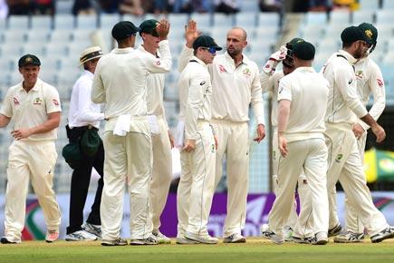 Bangladesh reach 253/6 despite Nathan Lyon's five wickets