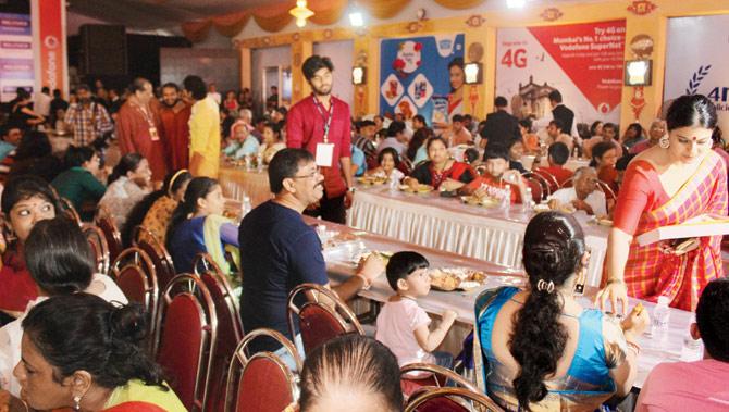 Kajol at the Pujo held at Tulip Star, Juhu