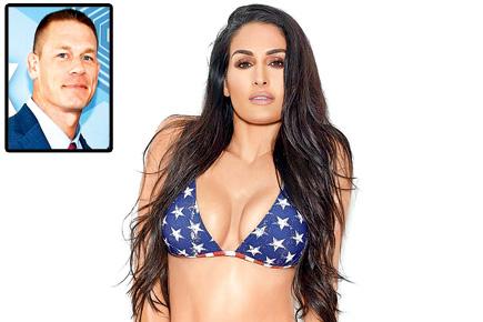 435px x 290px - WWE star John Cena's sexy fiancee Nikki Bella has a wild bachelorette plan
