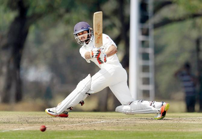 India Red batsman Priyank Panchal impressed with a score of 105