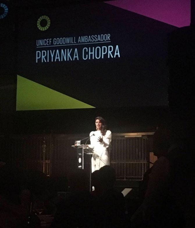 Priyanka Chopra at UN
