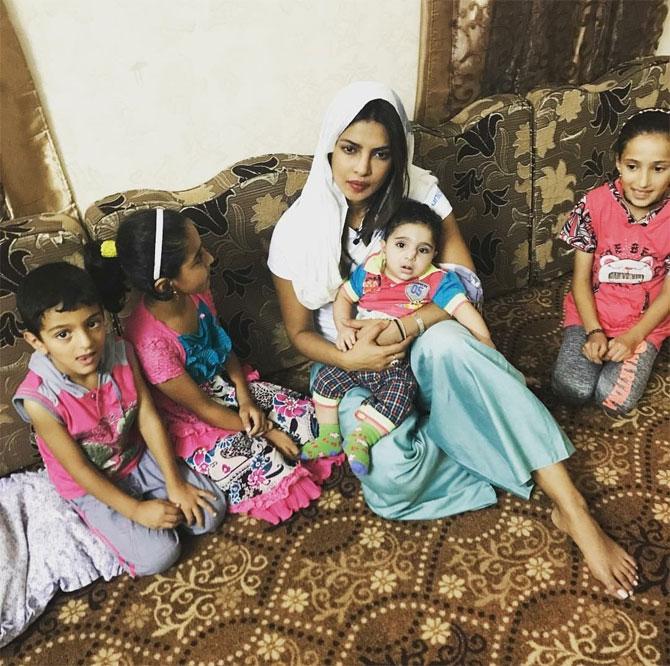  Priyanka Chopra silences troll for posting the pictures of Jordan kids