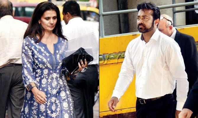 While Rhea Pillai sought an exemption from the court appearance, Leander Paes was present in court yesterday