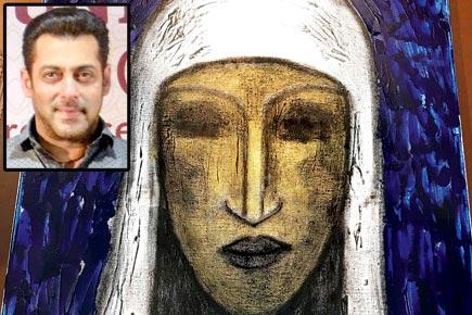 Salman Khan's latest painting of a woman is absolutely brilliant