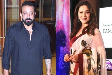 Sanjay Dutt was scared to perform with Madhuri Dixit because he danced like crow