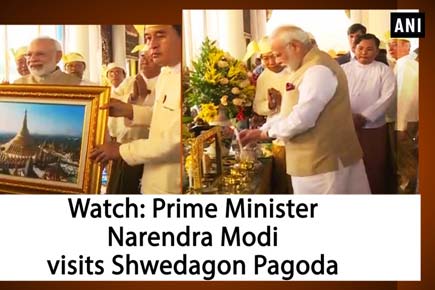 Watch: Prime Minister Narendra Modi visits Shwedagon Pagoda