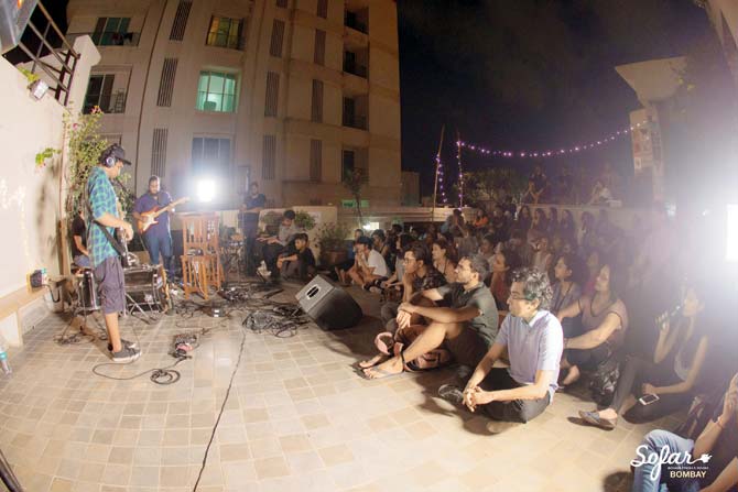 A Sofar Sounds gig in Mumbai. Pic courtesy/Sahil Kotwani