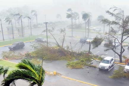 Hurricane Maria hits Puerto Rico