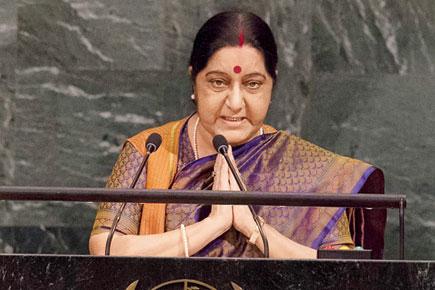 'We set up IITs, IIMs, Pakistan made Lashkar, Jaish', says Sushma Swaraj