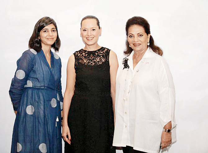 Urmee Mehta Mankar, Soozie Jenkinson and Devieka Bhojwani