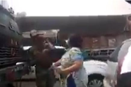 Twitteratti vent anger after video of woman slapping a soldier goes viral