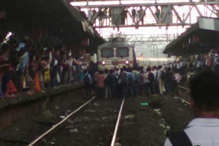 Commuters stop train over cancellations at Vasind railway station