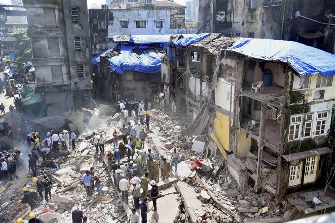 Bhendi Bazaar Collapse