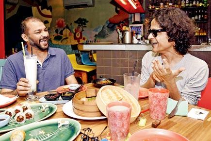 Two Mumbai musicians talk about their craft while enjoying Asian feast