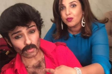 OMG! Farah Khan poses with Anil Kapoor's imposter on 'Lip Sing Battle'
