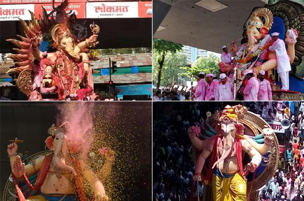 Ganpati Visarjan 2017 in photos: Mumbai bids farewell to Lord Ganesh