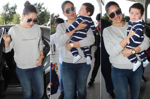  Photos: Mommy Kareena Kapoor Khan pacifies crying Taimur