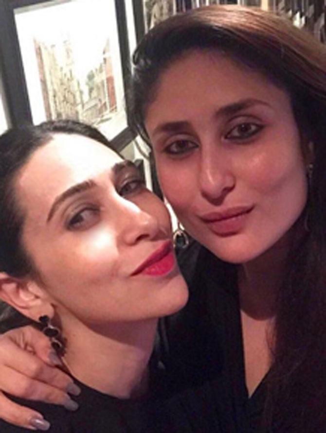 Kareena Kapoor Khan and Karisma Kapoor are glowing in this selfie