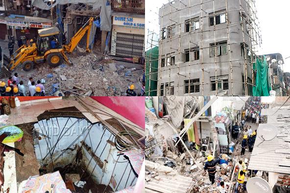 13 building collapses that shook Mumbai in the recent past