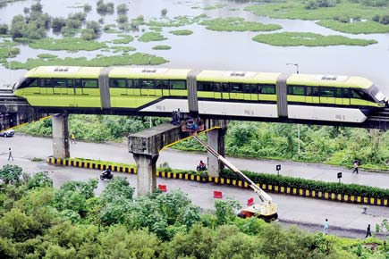 Ride on the Mumbai monorail, but at your own risk