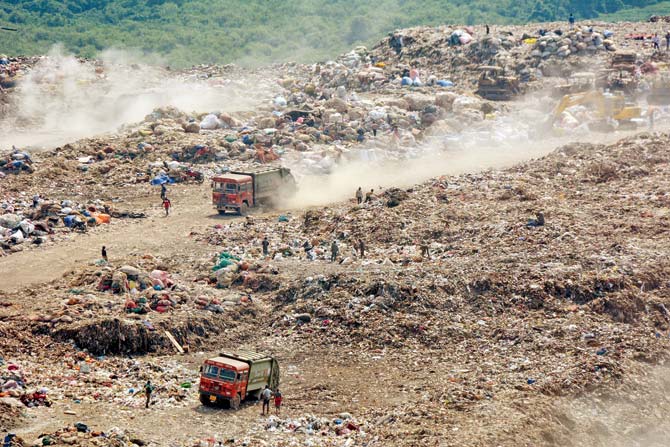 The dumping ground at Mulund. File pic