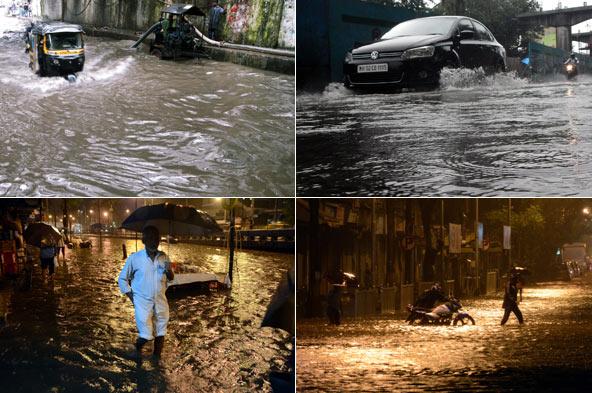 Photos: Second heavy downpour in September drowns Mumbai yet again