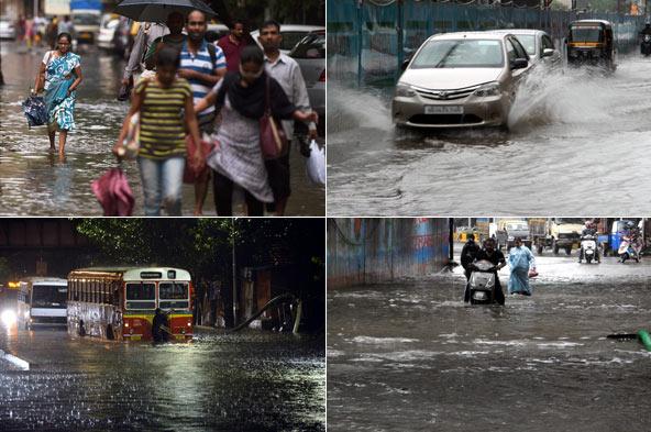 Photos: Mumbai refuses to sink again in round two of flooding