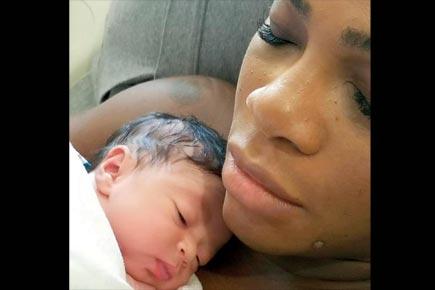 Serena Williams shares first photo of her baby on Instagram and she's too cute!