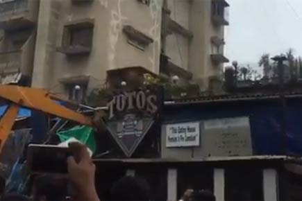 Mumbai: BMC demolishes illegal extension of Toto's in Bandra