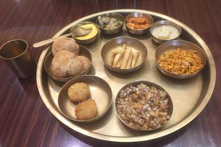 Watch video:  Mumbai veg thali chain introduces special Navratri thali 