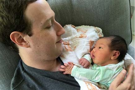 Mark Zuckerberg shares adorable snap with newborn baby girl