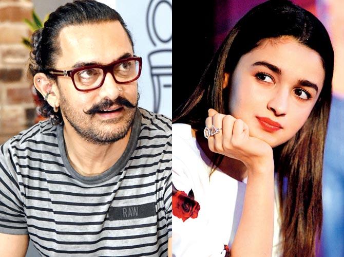 Aamir Khan and Alia Bhatt