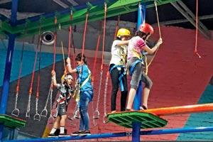 Head to this indoor adventure play space in the city with your pre-teens, teens