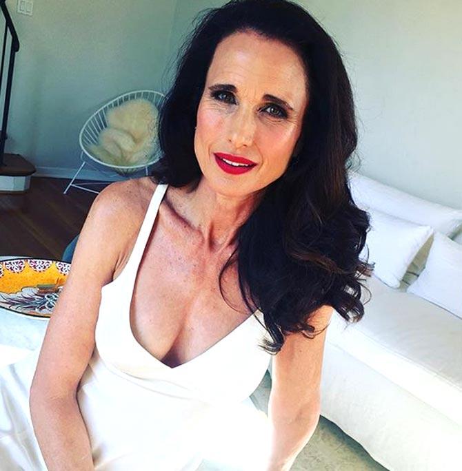 Picture courtesy/Andie MacDowell Instagram account