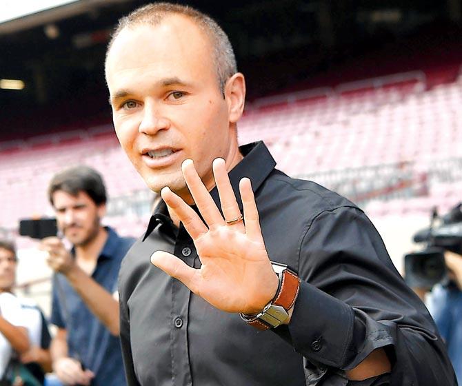 Andres Iniesta will be eyeing his ninth league title with Barcelona