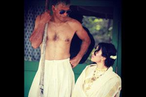 Ankita Konwar shares a shirtless photo of husband Milind Soman, gets poetic