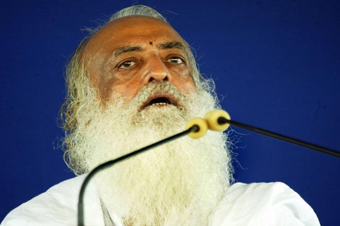 Asaram Bapu. Pic/PTI