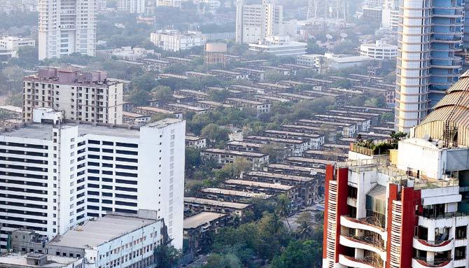 Over 200 BDD chawls are to be redeveloped. File pic